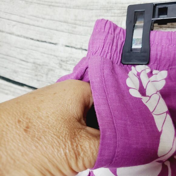 Rachel Zoe Pink Elastic Comfort Waistband Vacation Pants Size Small NWT - Picture 4 of 10